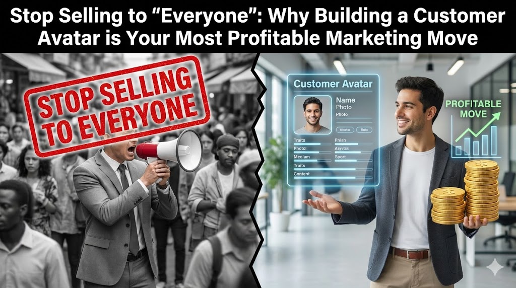 Stop Selling to "Everyone": Why Building a Customer Avatar is Your Most Profitable Marketing Move