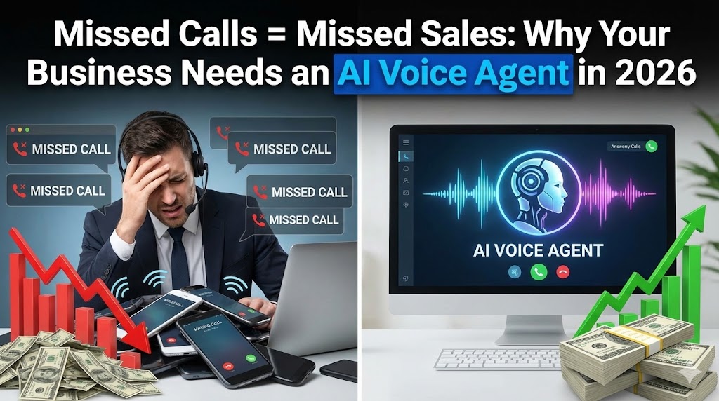 Missed Calls = Missed Sales: Why Your Business Needs an AI Voice Agent in 2026